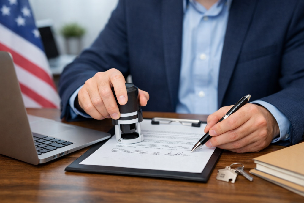 mobile notary services signing legal documents in the united states